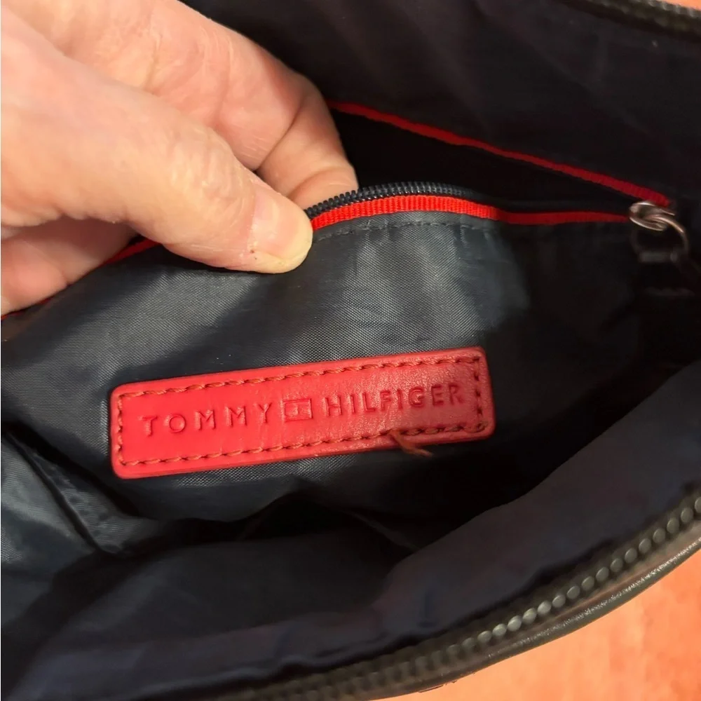 Tommy Hilfiger Monogram Black Crossbody Bag